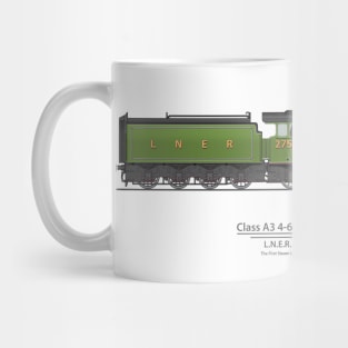 LNER Papyrus - March 1935 Speed Record 105 MPH Mug